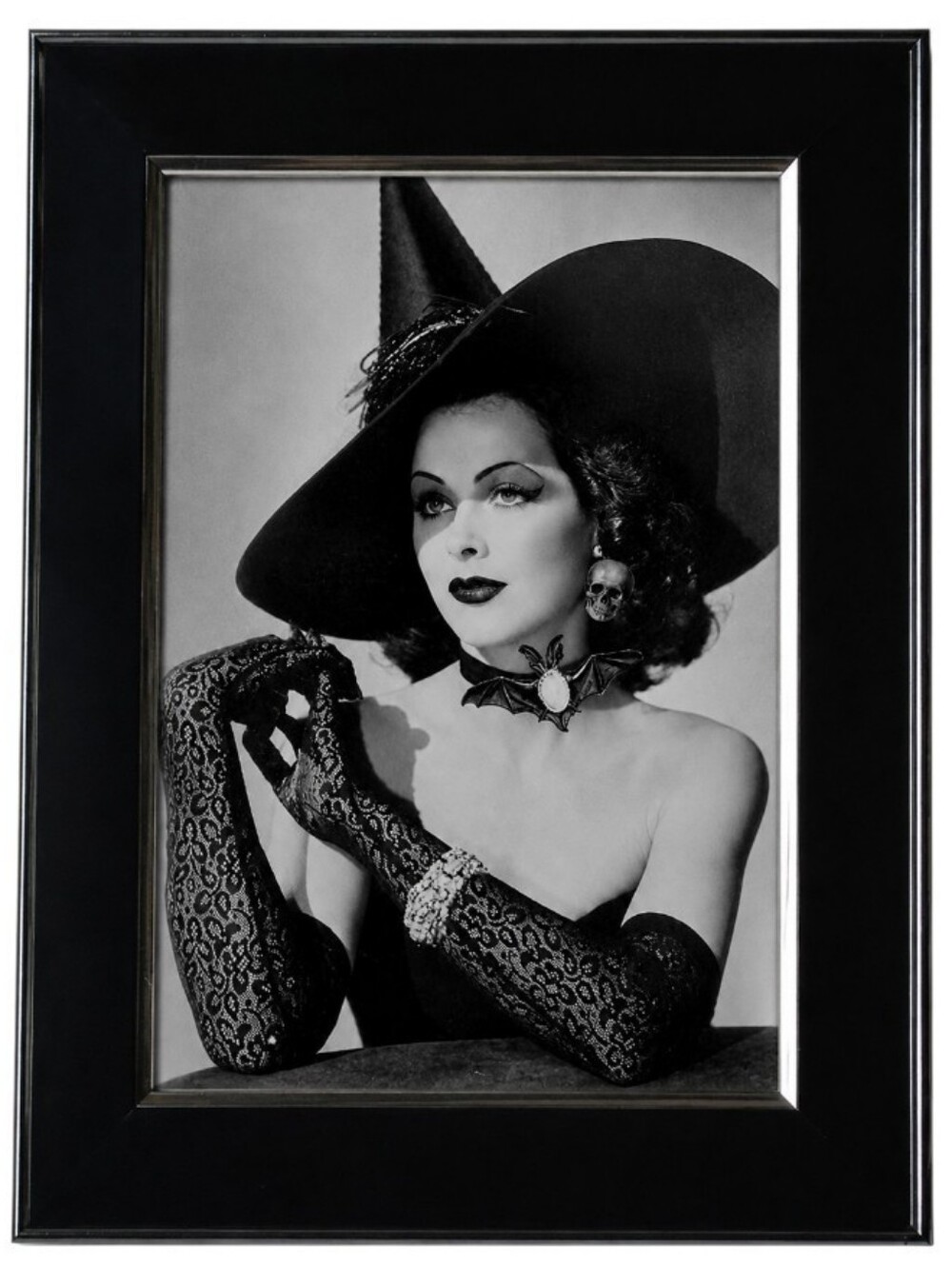 Sexy Witch Pin Up Halloween  Witchy Beautiful Pin Up Whimsical beautiful Art